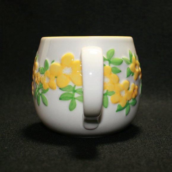 Lot of STARBUCKS 2007 Red and Yellow Flower Coffee Mugs Matching Set(No Returns) - Picture 13 of 16